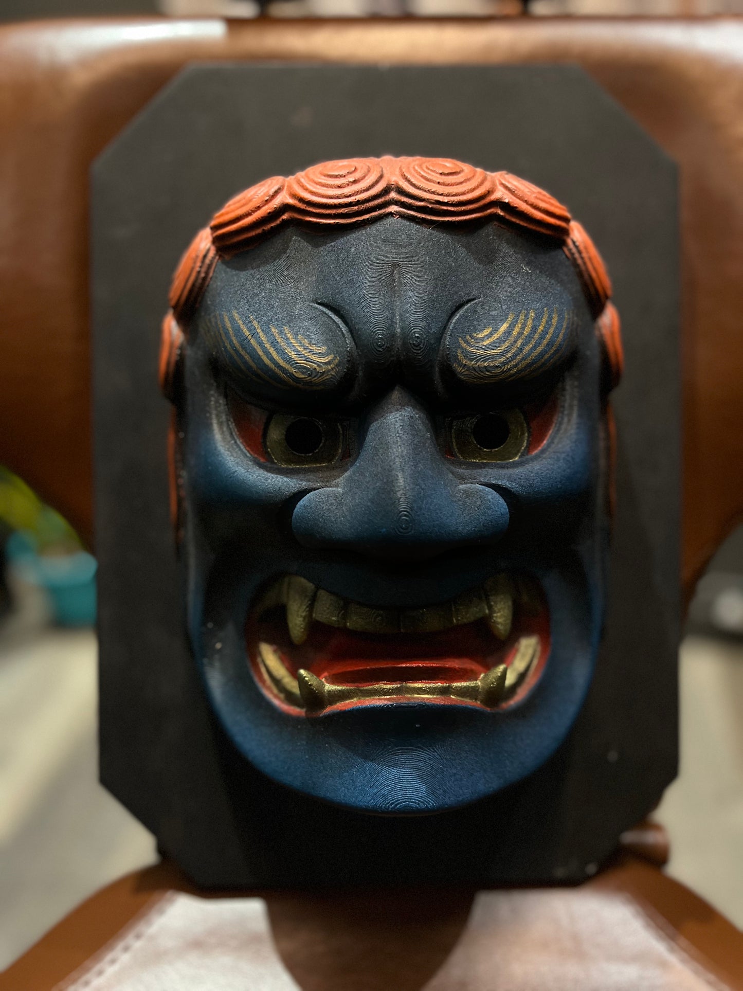 Fudo Mask with frame