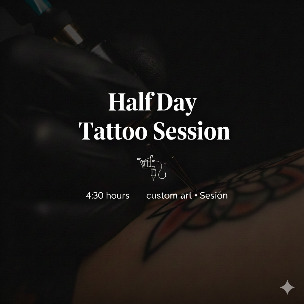 Half Day Session - The Ultimate Ink Experience