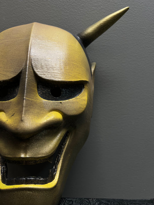 ONI Mask - Ancient Gold